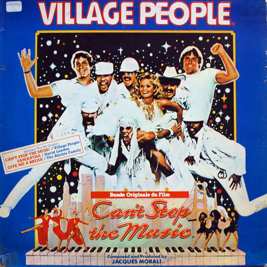 LP VINYL - Village People – Can't Stop The Music - The Original Soundtrack Album - USADO
