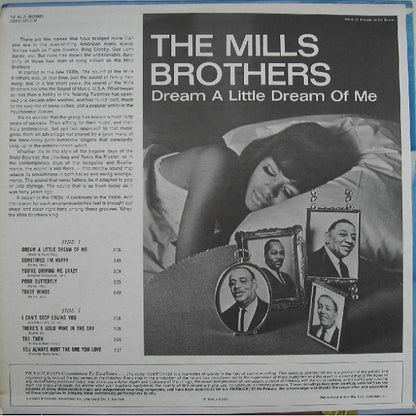 LP VINYL - The Mills Brothers – Dream A Little Dream Of Me - USADO