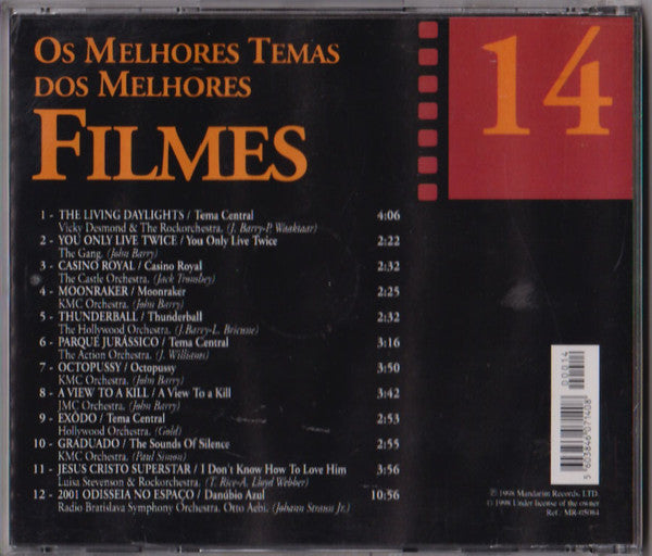 CD - Various – Os Melhores Temas Dos Melhores Filmes 14 - USADO