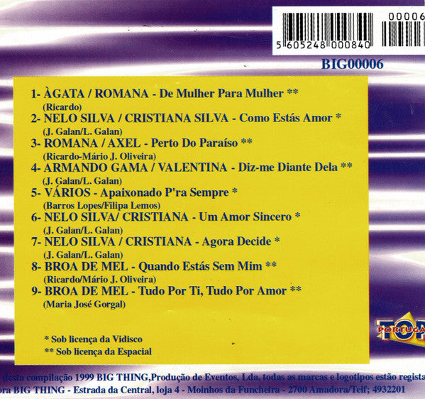 CD - Top Portugal – De Mim Para Ti - USADO