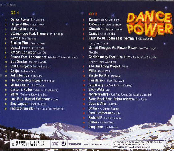 CD - Various – Dance Power 11 - USADO