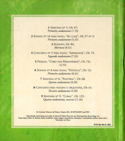 CD+LIVRO - Beethoven* – O Espírito Da Liberdade - USADO