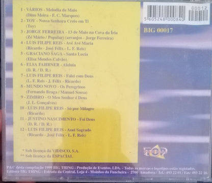 CD - Various – Top Portugal "Creio Em Ti" - USADO