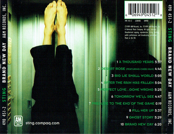 CD - Sting – Brand New Day - USADO