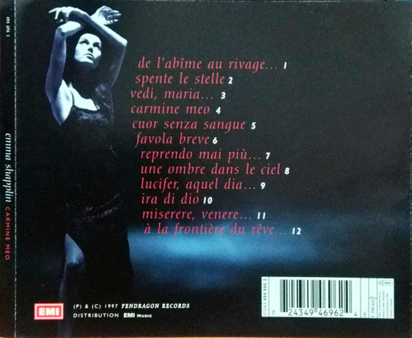 CD - Emma Shapplin – Carmine Meo - USADO