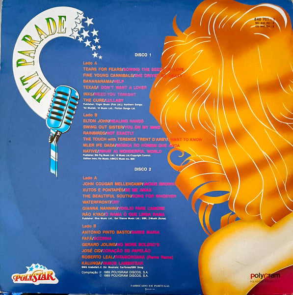 LP VINYL - Various – Hit Parade - USADO