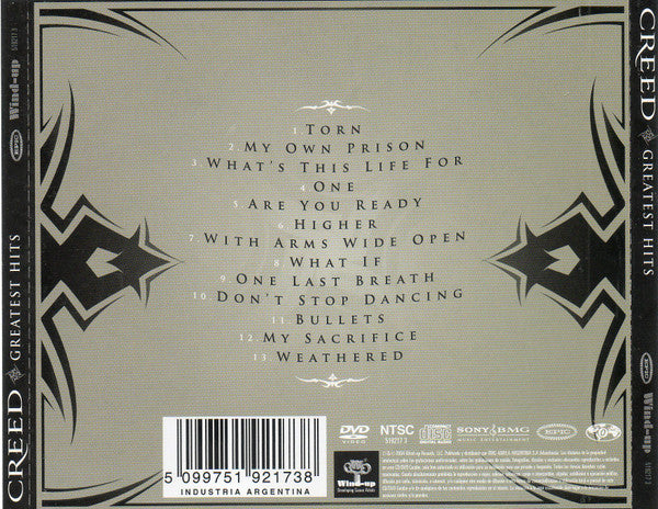 CD - Creed (3) – Greatest Hits - USADO