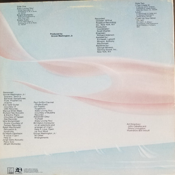 LP VINYL - Grover Washington, Jr. – Skylarkin' - USADO