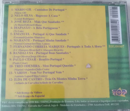 CD - Various – Top Portugal- "Saudades De Portugal" - USADO