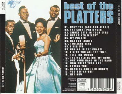 CD - The Platters – The Best Of The Platters - USADO