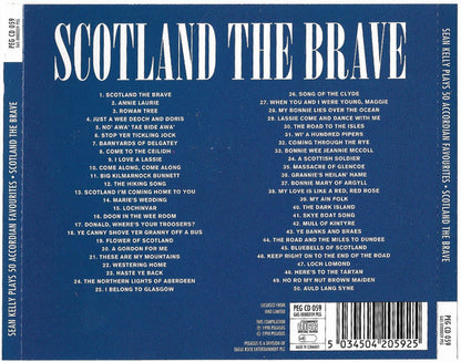 CD - Sean Kelly (5) – Plays 50 Accordian Favorites - Scotland The Brave - USADO