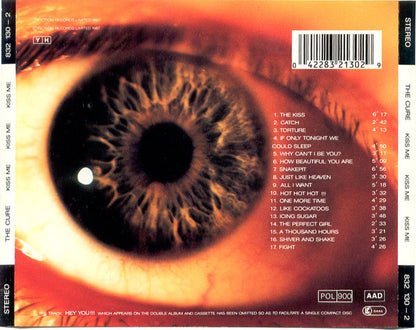 CD - The Cure – Kiss Me Kiss Me Kiss Me - USADO