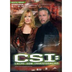 DVD CSI : Crime Sob Investigação ( Episódios 6.1 - 6.12 ) - Usado