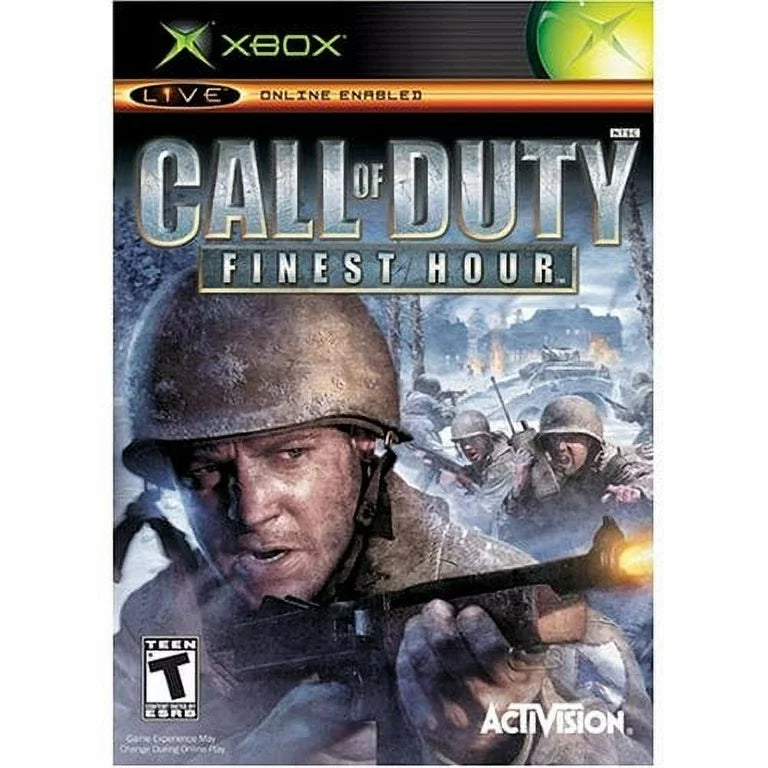 XBOX Call Of Duty: Finest Hour - Usado