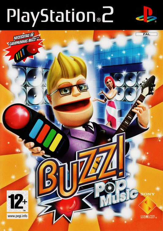 PS3 Buzz! Pop Music - USADO