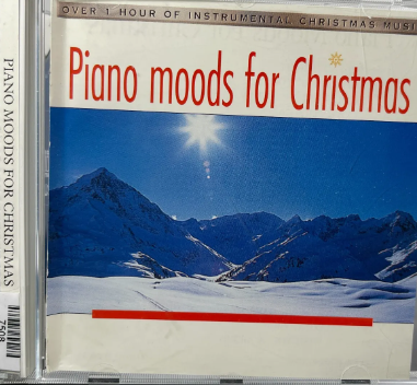 CD - PIANO MOODS FOR CHRISTMAS - USADO
