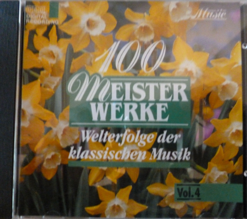 CD - 100 MEISTERWERKE - VOL.4 - USADO