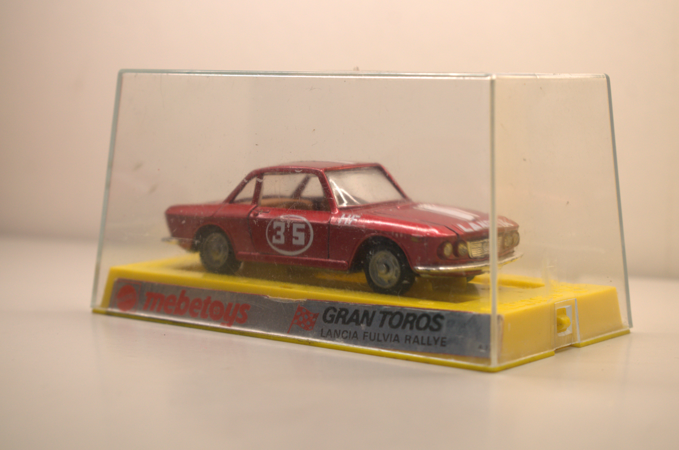 Mebetoys lancia fulvia Rallye  grand toros 1/43 Made in italy 1960´s /1970´s