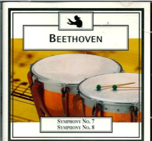 CD - BEETHOVEN -SYMPHONY No.7 - Symphony No.8 -USADO