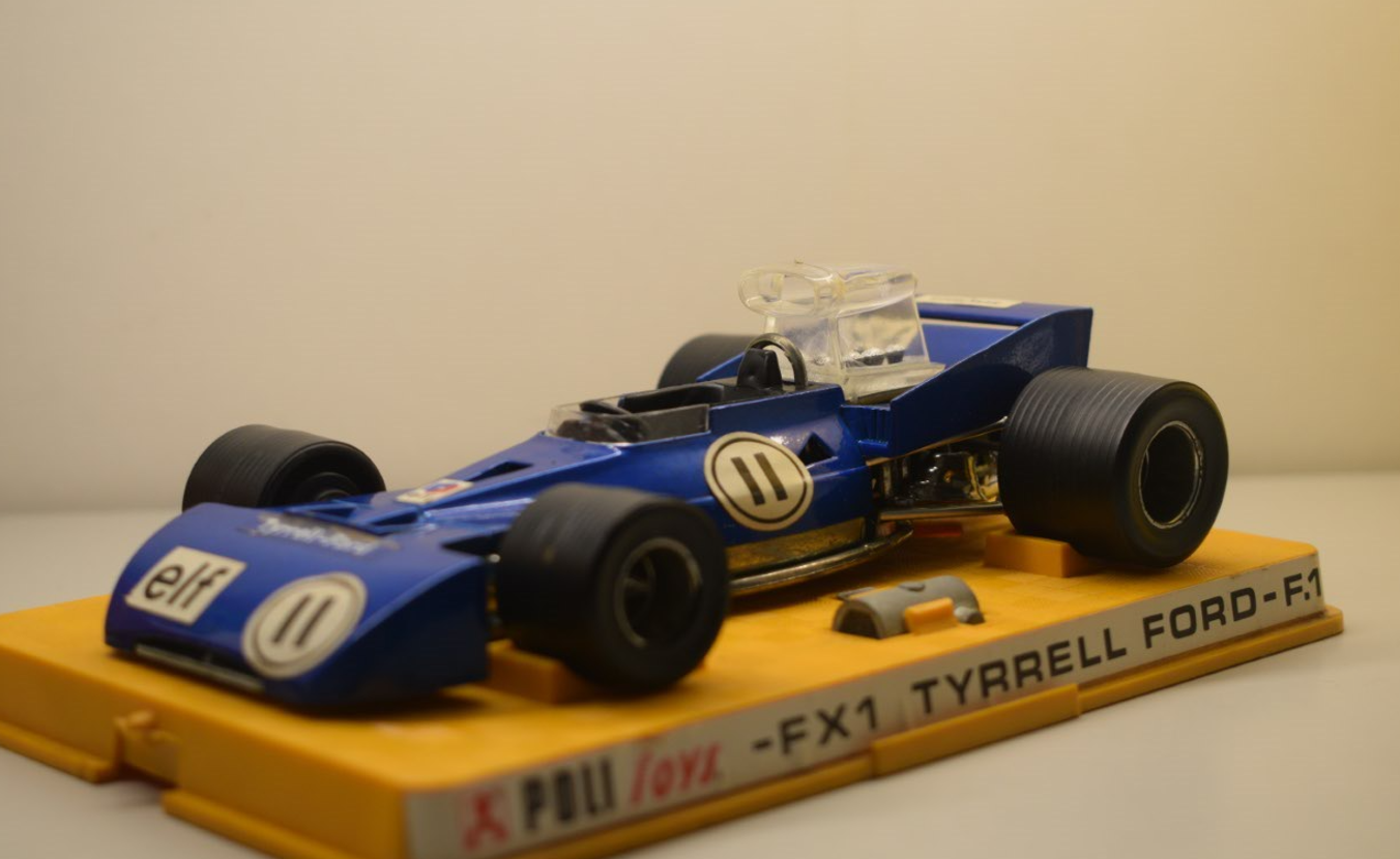 Miniatura Tyrrel Ford Stewart 1971 1:25 Tonka Polistil