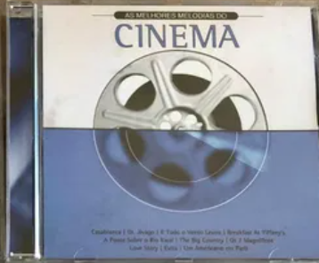 CD - AS MELHORES MELODIAS DO CINEMA - USADO
