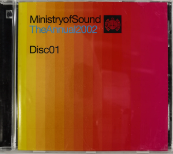 CD - MINISTRY OF SOUND THE ANNUAL 2002 DISC 01 - USADO