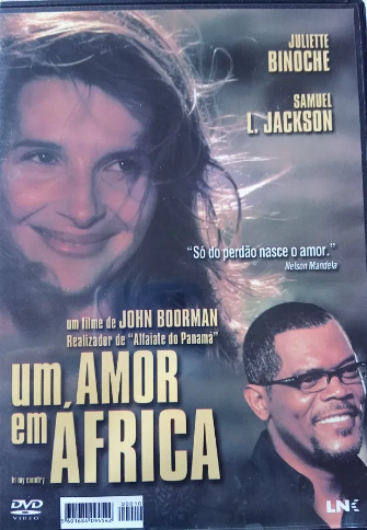 DVD UM AMOR EM ÁFRICA - USADO