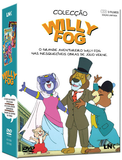 DVD A VOLTAO AO MUNDO DE WILLY FOG 3DVDS - USADO