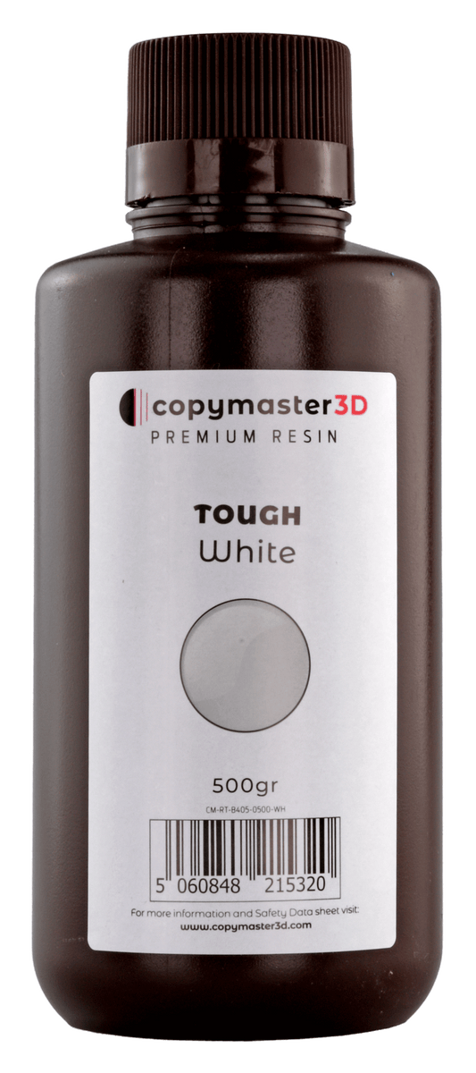 Copymaster3D Tough UV ABS Like Resin - 500 ml - White