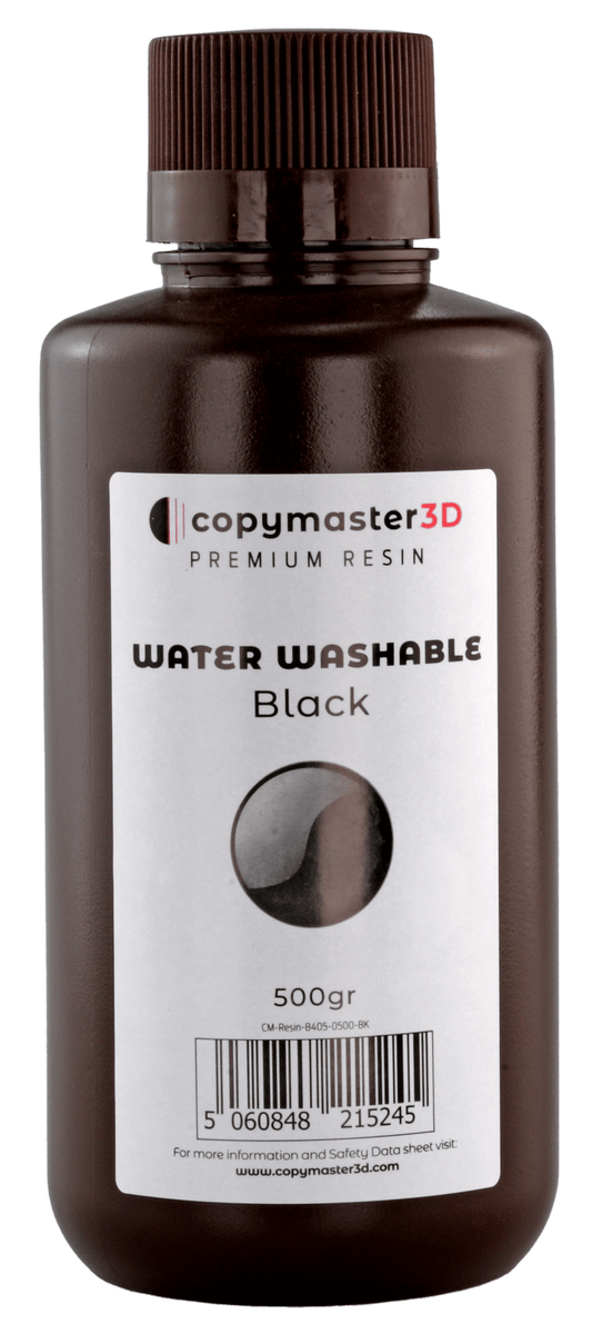 3dprint Copymaster3D Water Washable UV Resin - 500 ml - Black