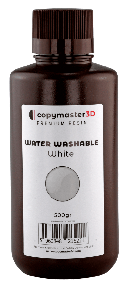 3dprint Copymaster3D Water Washable UV Resin - 500 ml - White