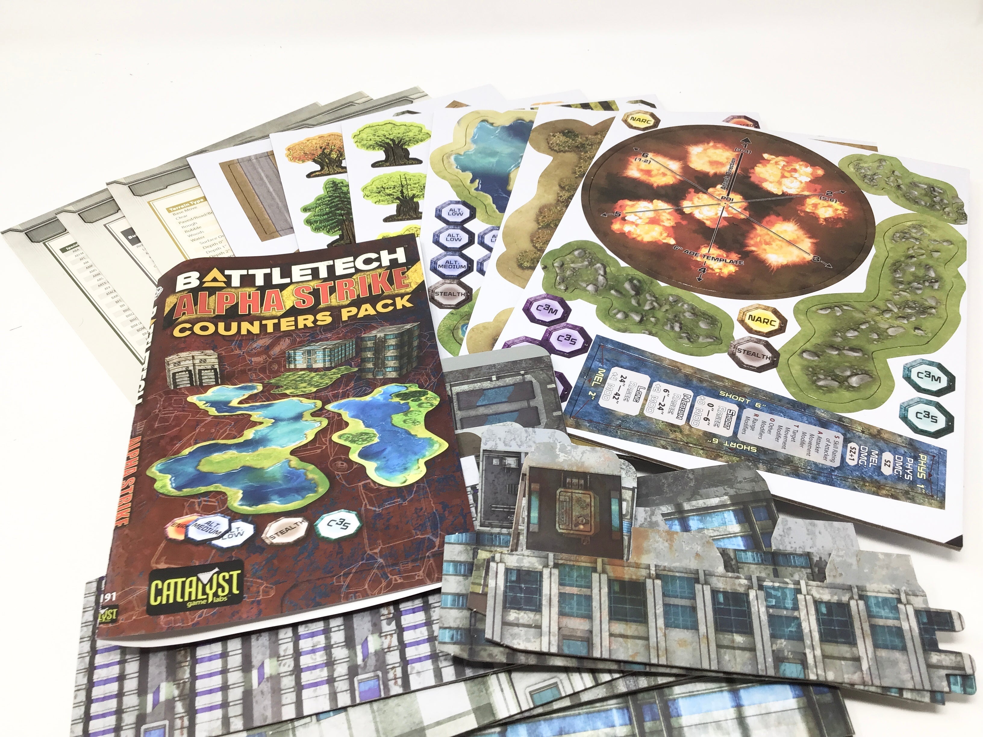 BattleTech CountersPack Alpha Strike
