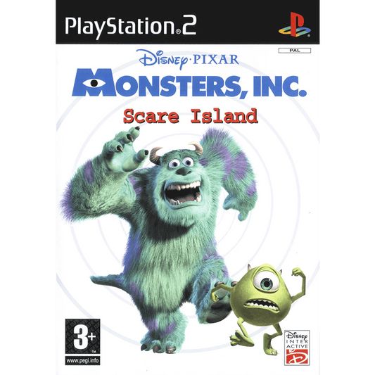 PS2 Disney Pixar Monster, Inc. Scare Island – Verwendung