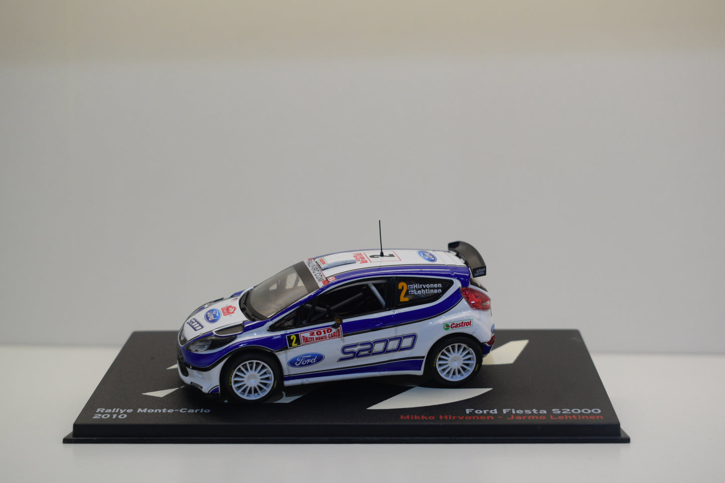 Ford Fiesta S2000. M. Hirvonen - J. Lehtinen. Rally Monte-Carlo 2010 #2 1:43 IXO