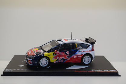 IXO CITROEN - C4 WRC RED BULL N 7 WINNER RALLY PORTUGAL 2010 1/43