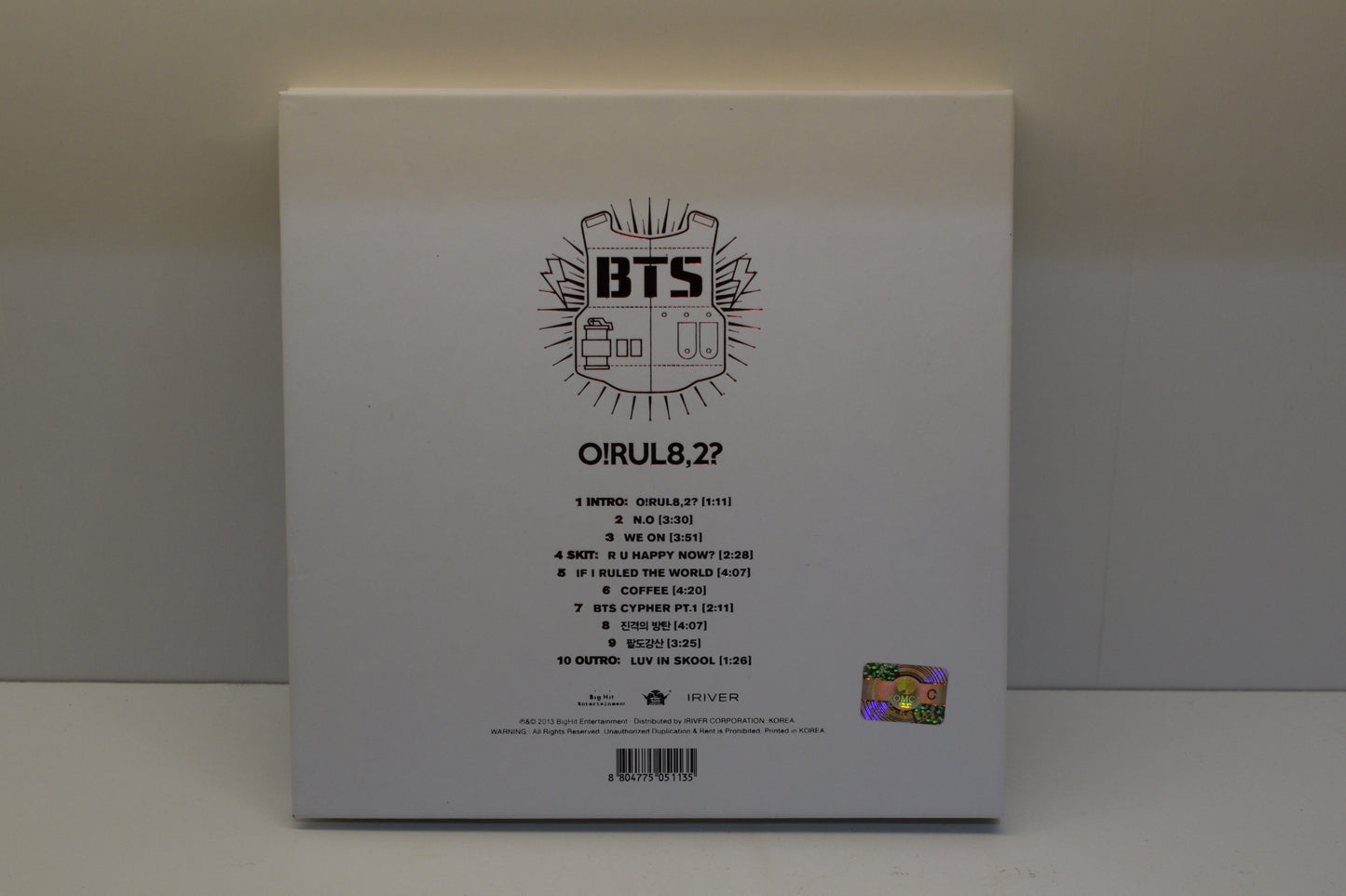 CD BTS (4) – O!RUL8,2? - USADO