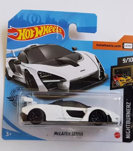 2020 McLaren Senna Nightburnez ghd18 hot wheels (SHORT CARD)