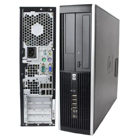 PC DESKTOP HP 6005 SFF AMD Athlon II DUAL CORE X2 B24 4GB 250GB HDD DVD-RW WIN 10 PRO Recondicionado - Grade A