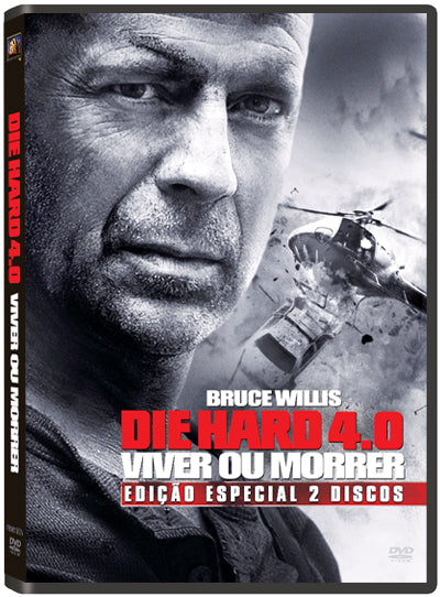 DVD Die Hard 4.0: Viver ou Morrer - Edição Especial 2 DISCOS
