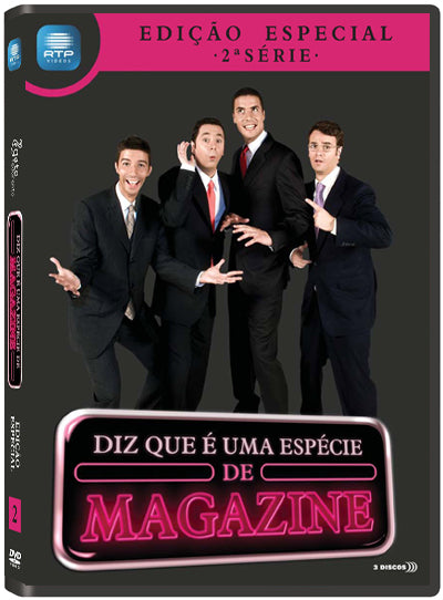 DVD DIZ QUE É UMA ESPÉCIE DE MAGAZINE ( EDIÇÃO ESPECIAL LIMITADA 2 ª SÉRIE ) - USADO