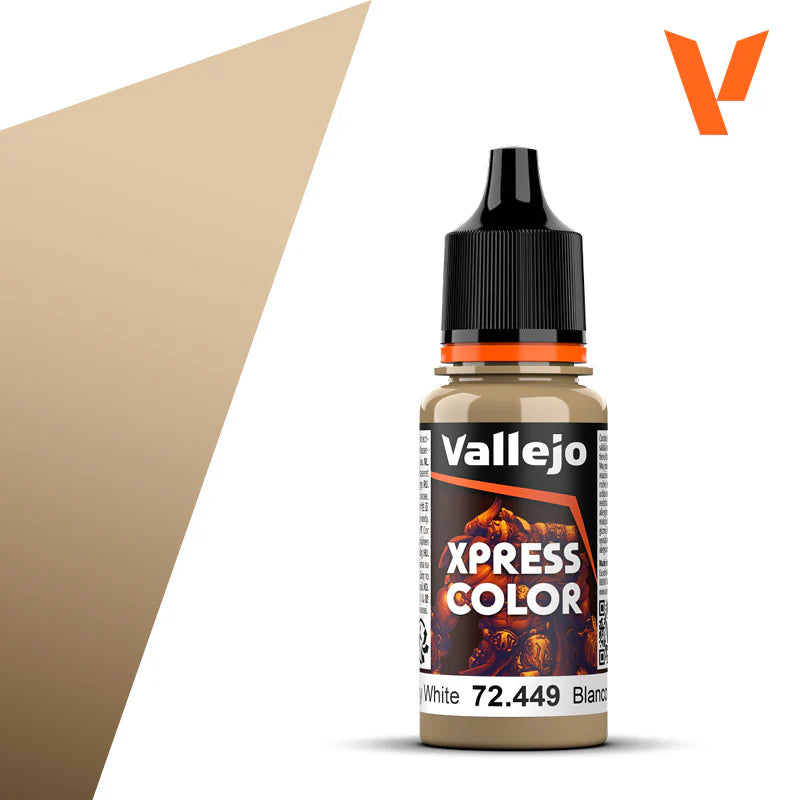 Vallejo 18mm Vallejo Xpress Color Mummy White