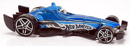 2006 F-RACER Metalflake Blue HOT WHEELS (LOOSE)