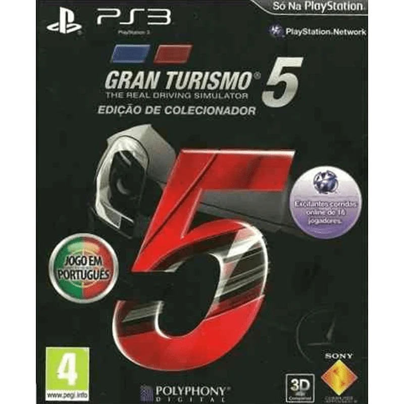 PS4 Grand Turismo 5 (Edição de colecionador) - USADO