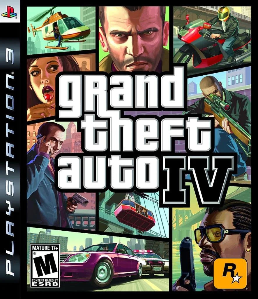 PS3 GRAND THEFT AUTO ( 4 ) IV - USADO