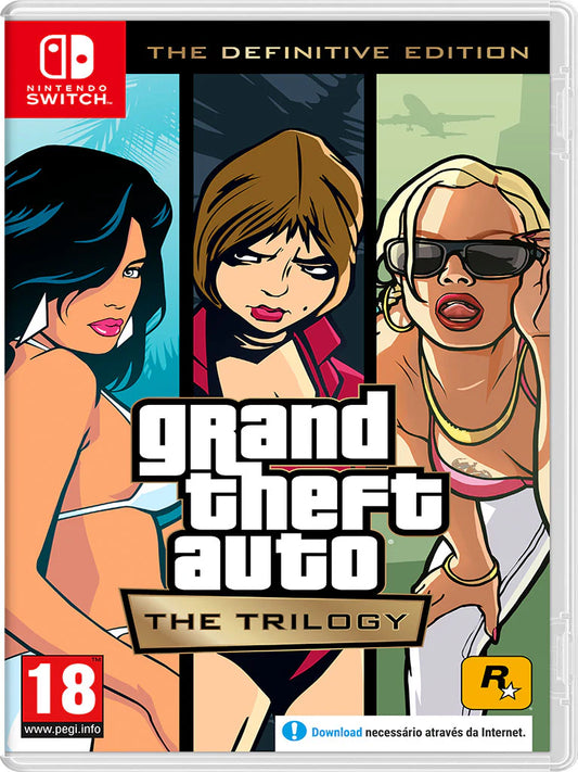 SWITCH Grand Theft Auto: The Trilogy - Definitive Edition - USADO