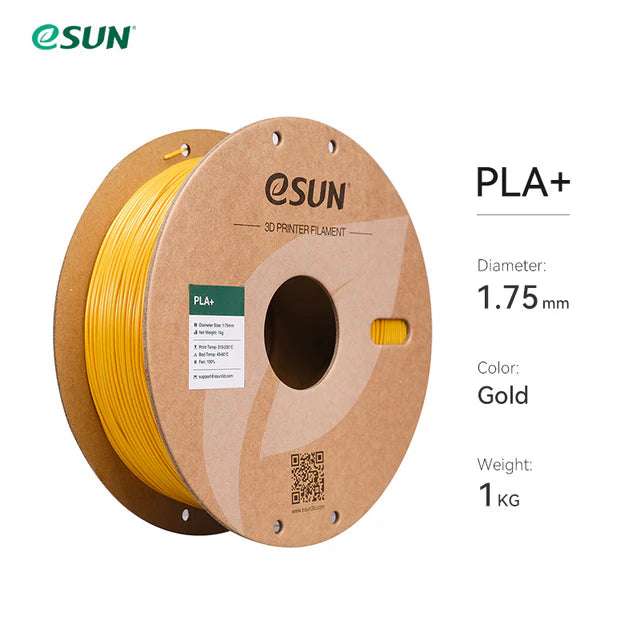 eSun Filament PLA+ Gold, 1.75 mm / 1000 g