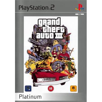 PS2 Grand Theft Auto 3/III (Platinum) - Usado