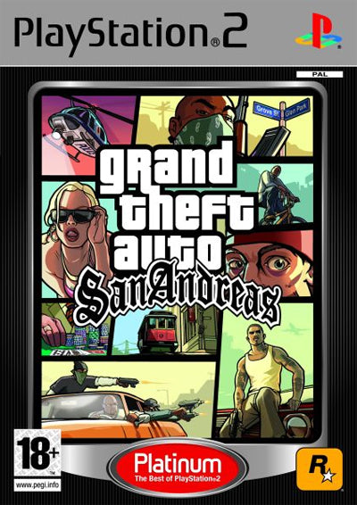 PS2 Grand Theft Auto: San Andreas – Verwendung
