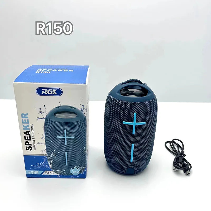 Coluna Bluetooth RGK R150 Azul - NOVO