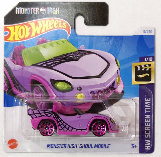 HOT WHEELS Monster High Ghoul Mobile - Novo